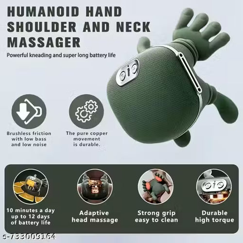 HEATED NECK SHOULDER BODY MASSAGER